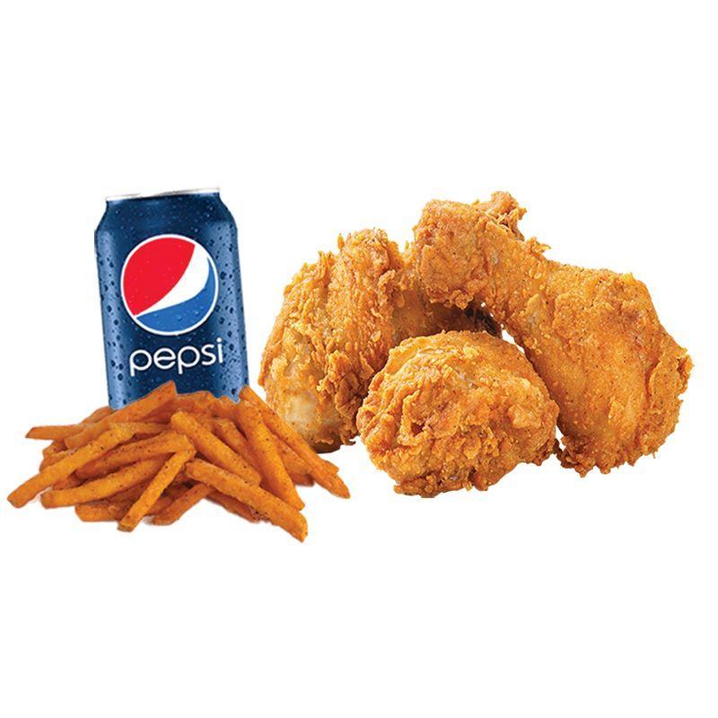 4 Pcs Chicken Meal