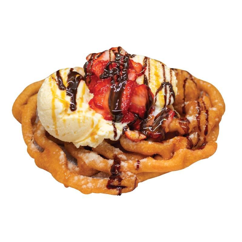 Funnel Cake Sundae