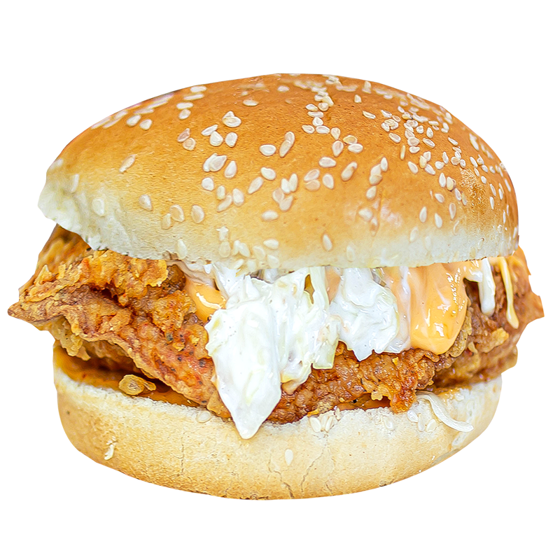 Zing Fried Chicken Burger