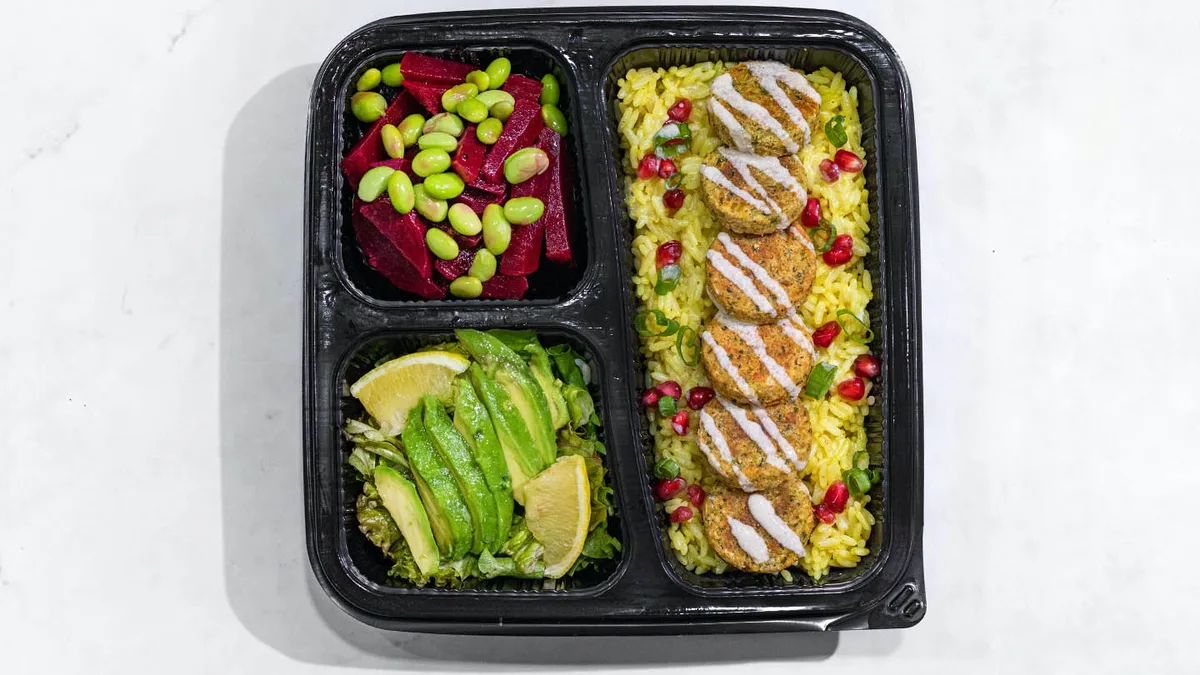 Φαλάφελ Bento Box