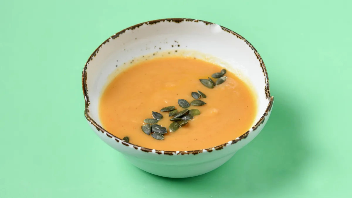 Chicken Corn Parmesan Veloute Soup