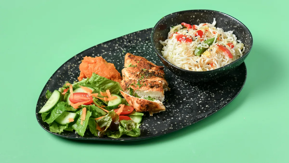 Chicken Teriyaki Style Bento Box