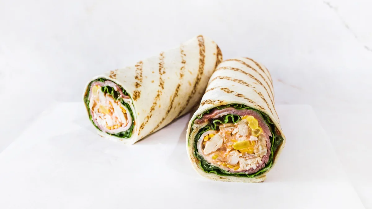 Jack and Chicken Wrap