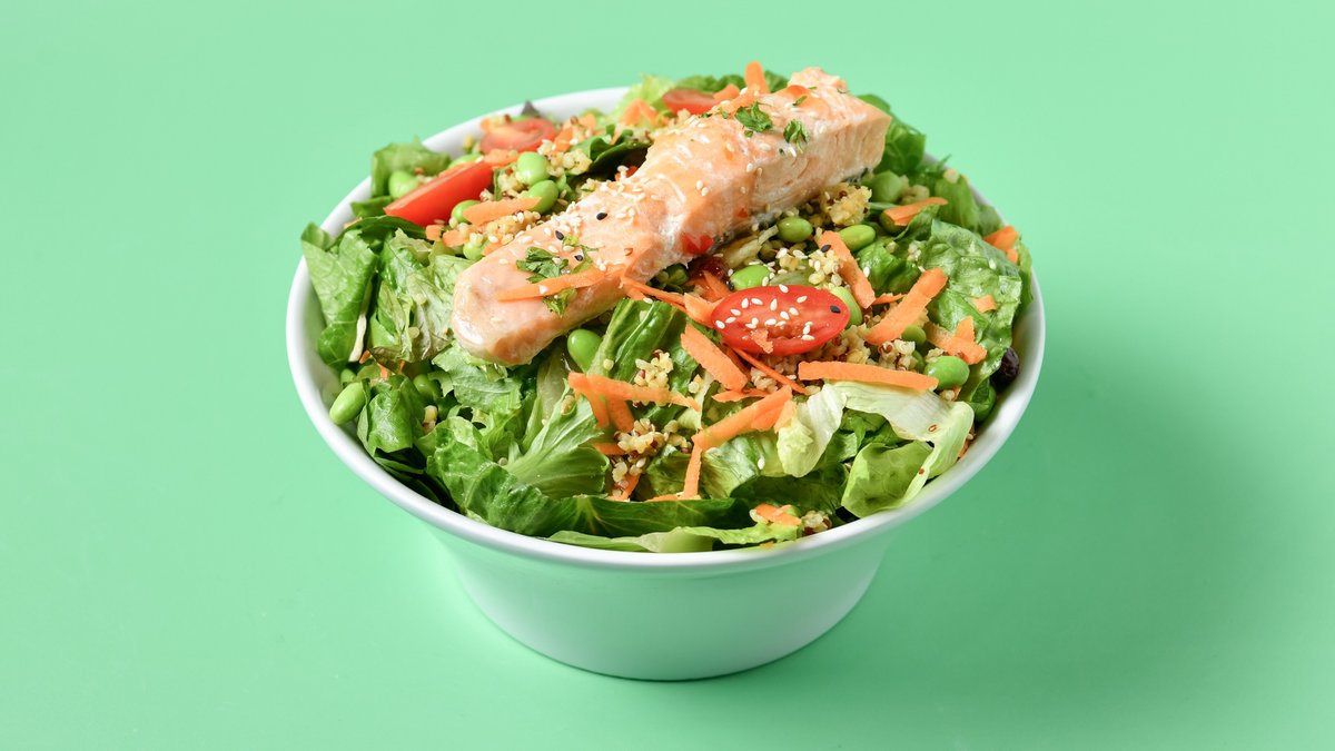 NEW Teriyaki Salmon Super Bowl