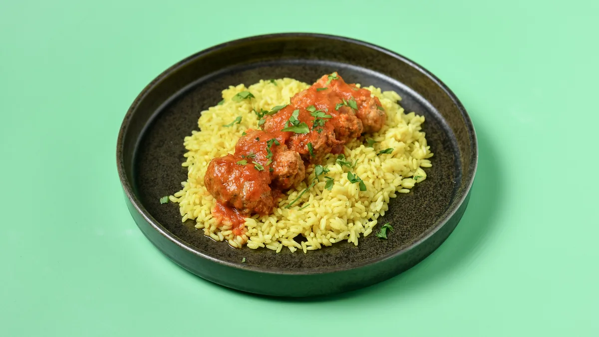 Soutsoukakia Meatballs in Tomato Sauce