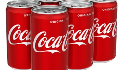 6 Pack Can Coke