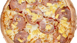 Deep Dish Hawaiian Style Pizza Medium