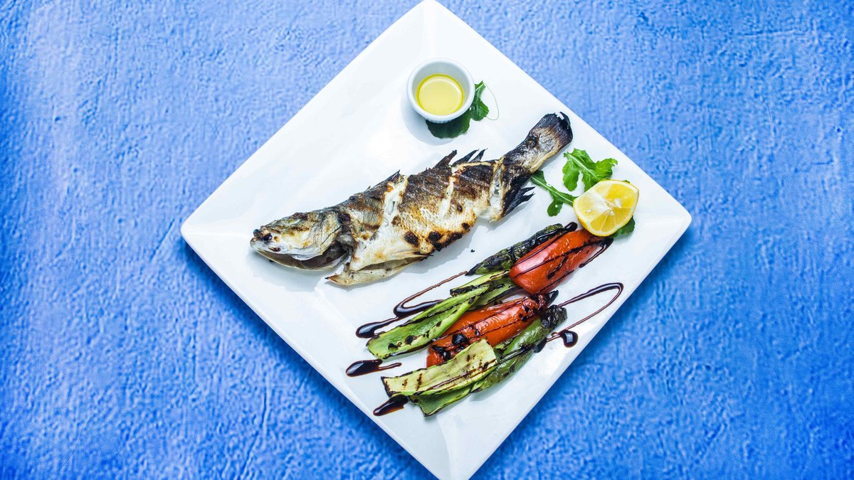 Grilled Sea Bass