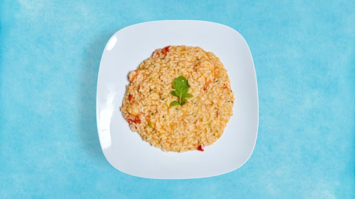 Prawn risotto