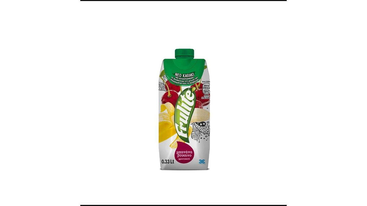 Frulite Μπανάνα και Βύσσινο 0.33 l