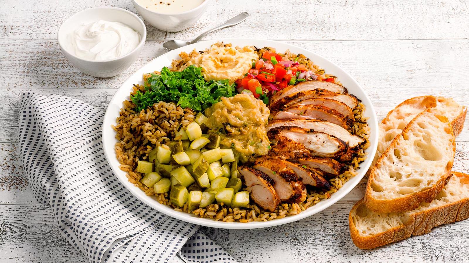 Chicken Shawarma Bowl- catering