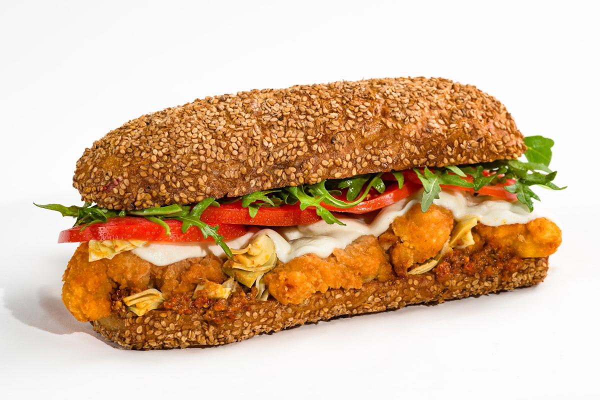 Crispy Chicken and Mozzarella