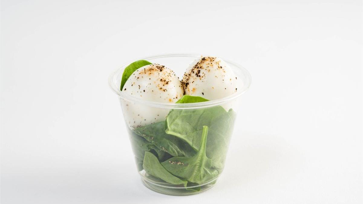 Power Snack Egg and Spinach