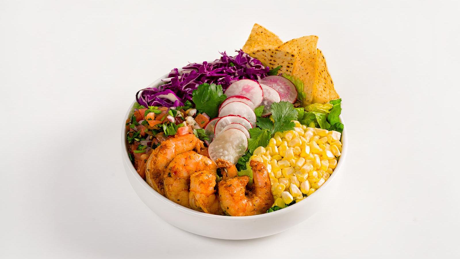 Shrimp Taco Salad