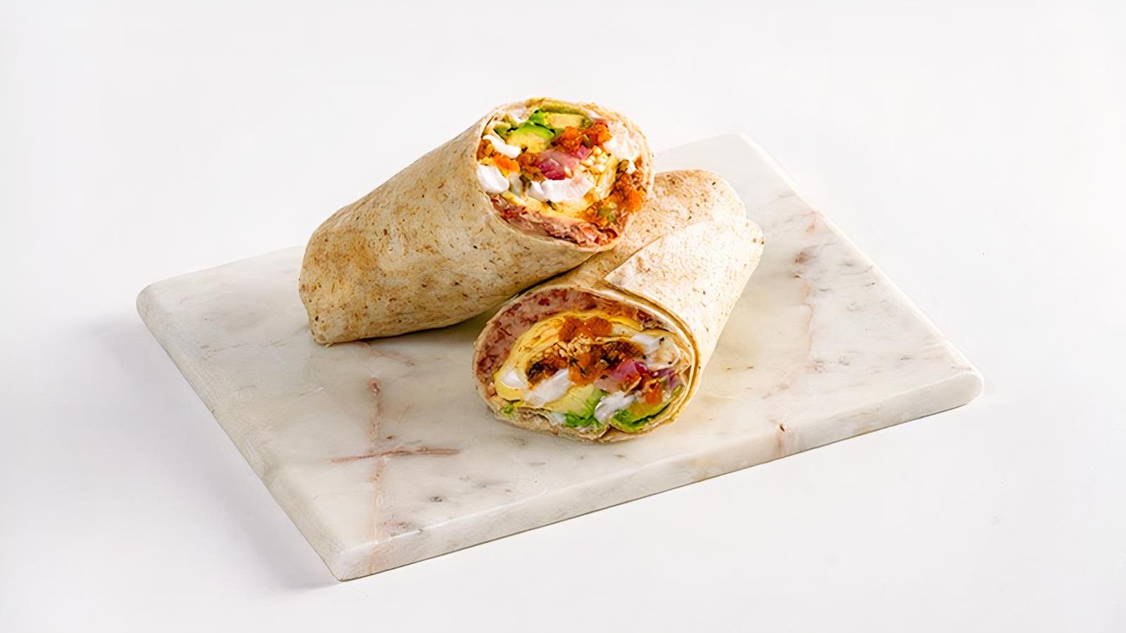 Vegetarian Breakfast Burrito