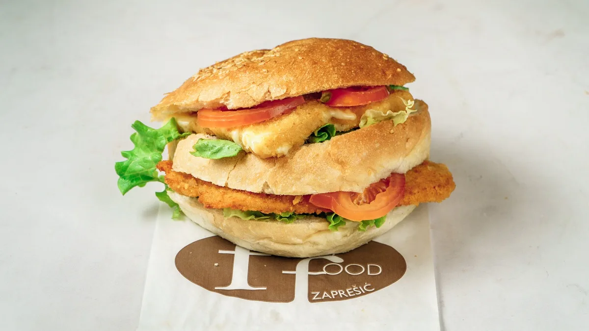 Deluxe Chicken burger