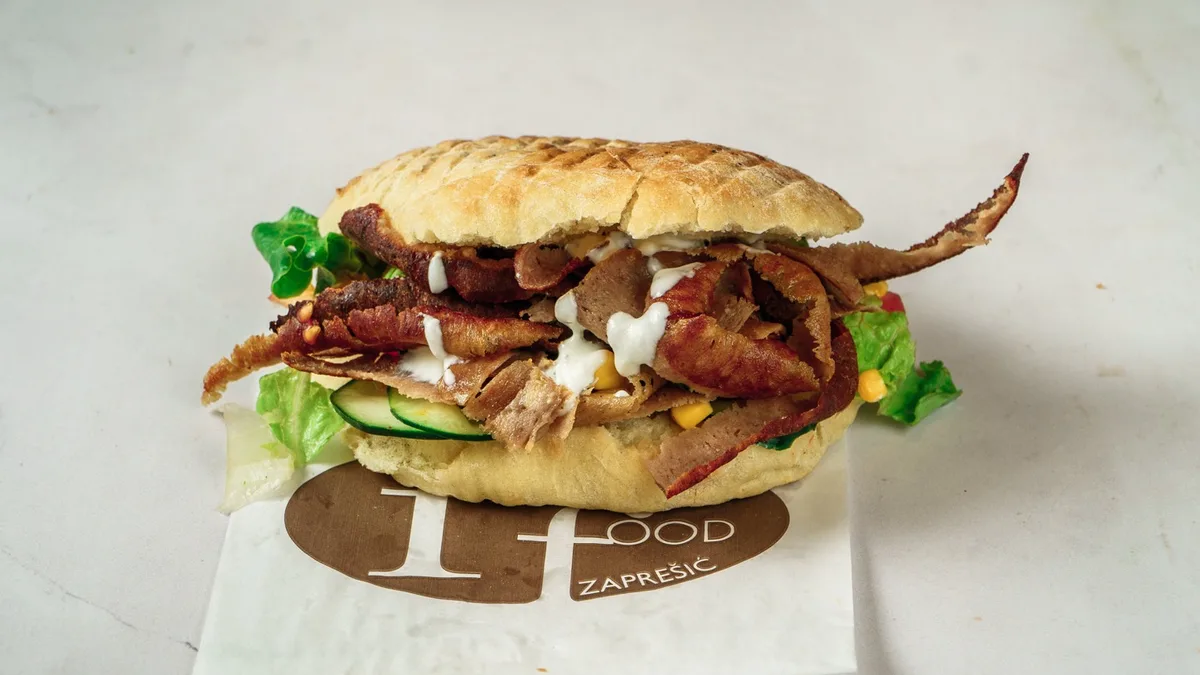 Kebab u lepinji