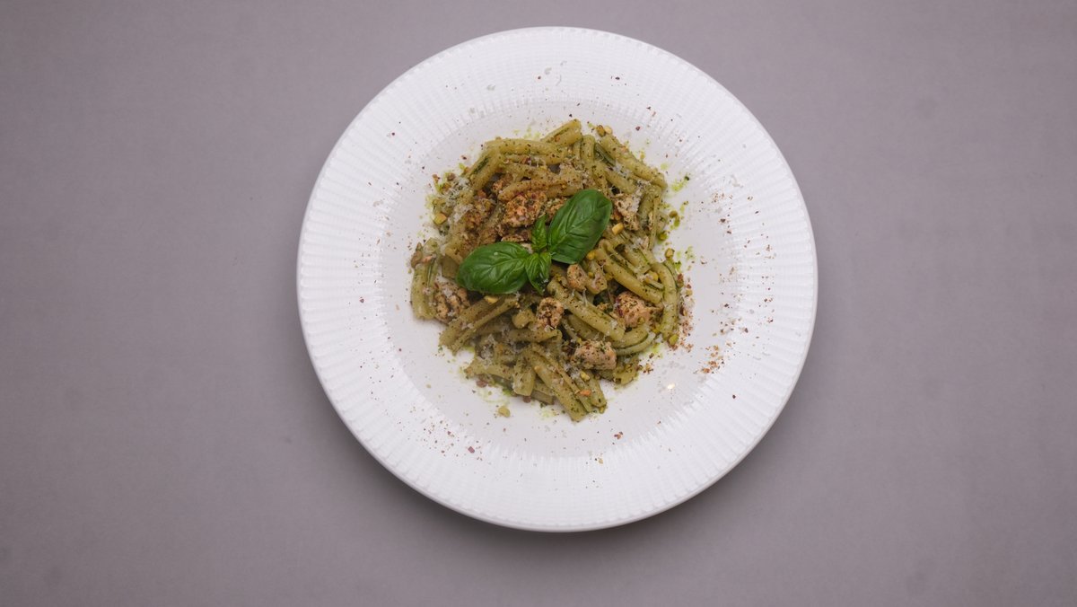 Casarecce Pistak Salmoni