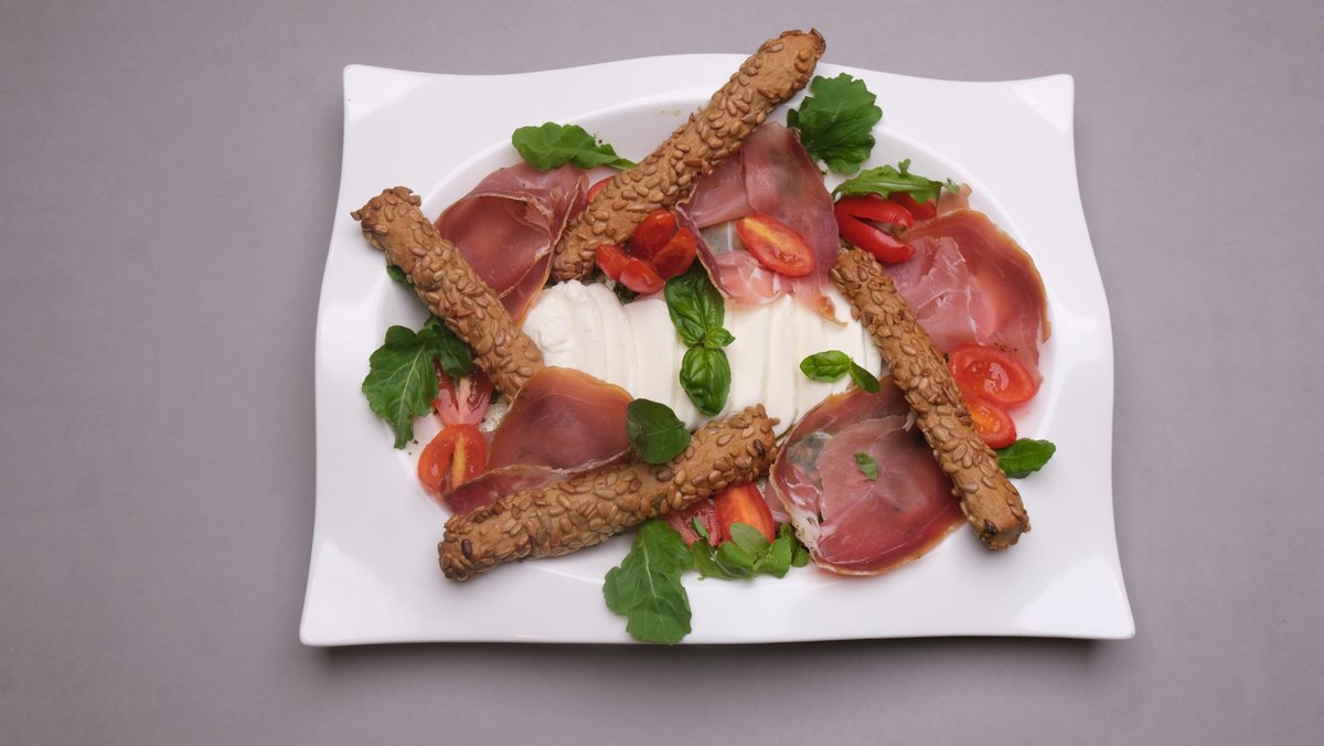 Mozzarella and Prosciutto