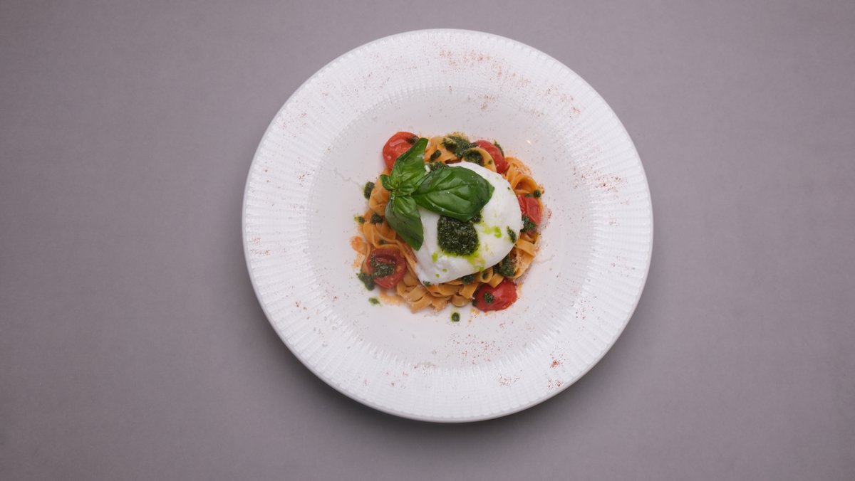Taliatele Pomodoro Burrata