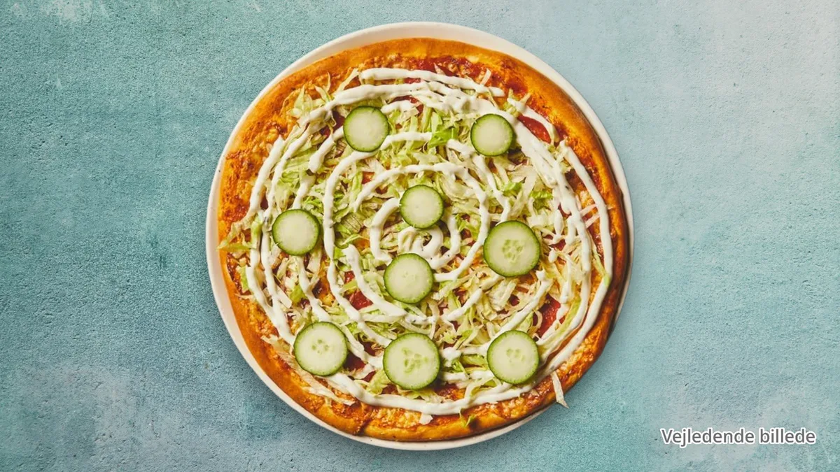 Salat pizza