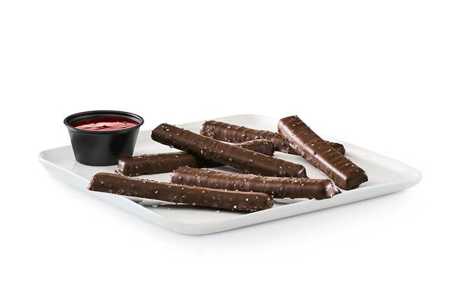 Chocolate Dipped Brownies