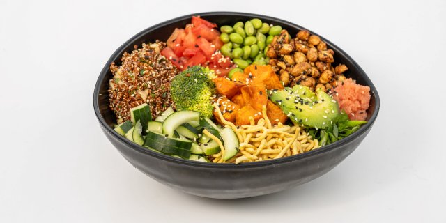 Asian Quinoa Rice Bowl