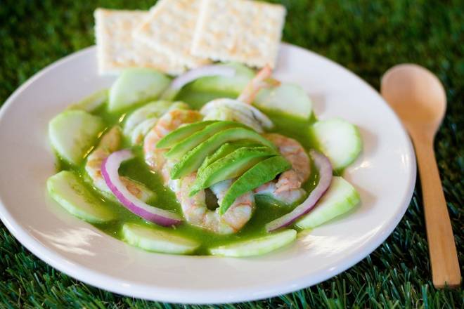 Aguachile Tostada