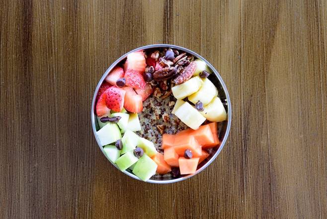 Fruit and Nut Quinoa Bowl