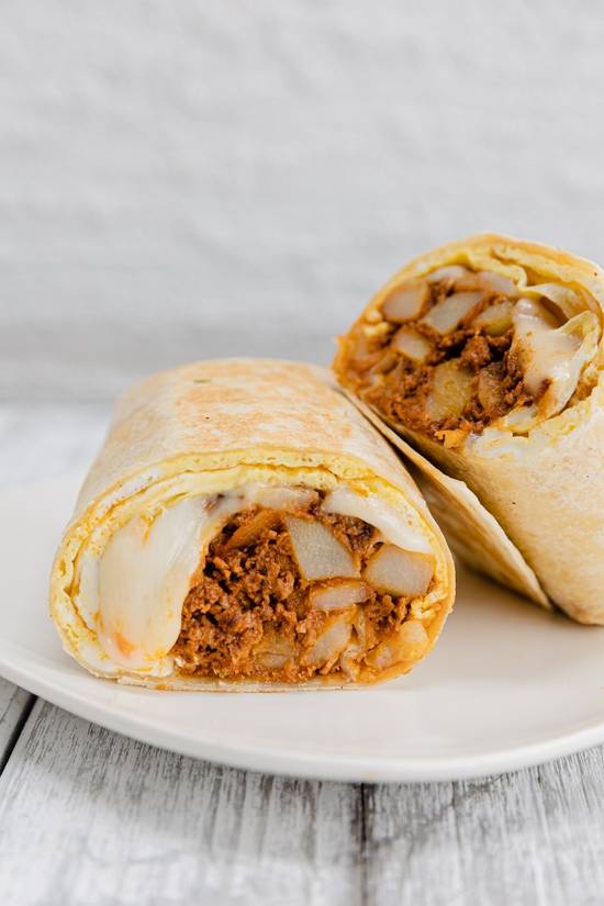 Soy Choripapas Burrito
