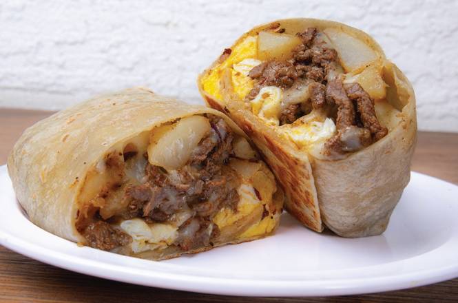 Steak and Egg Burrito