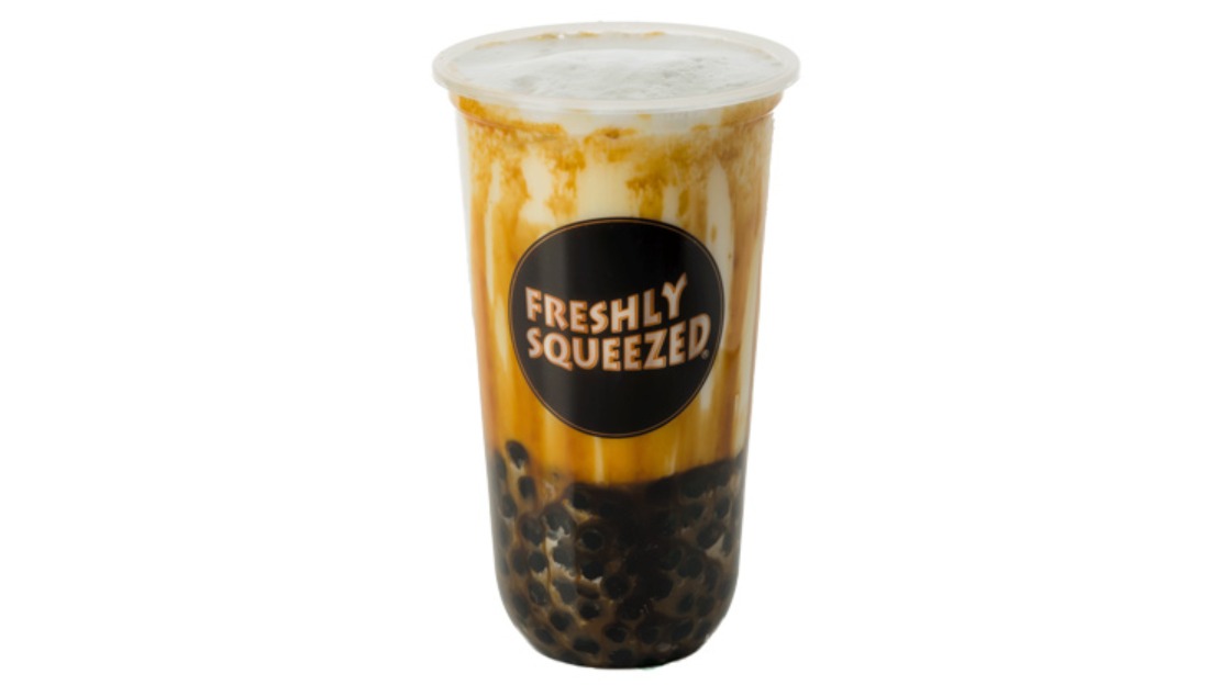 Brown Sugar Oolong Milk Tea with Jelly Boba