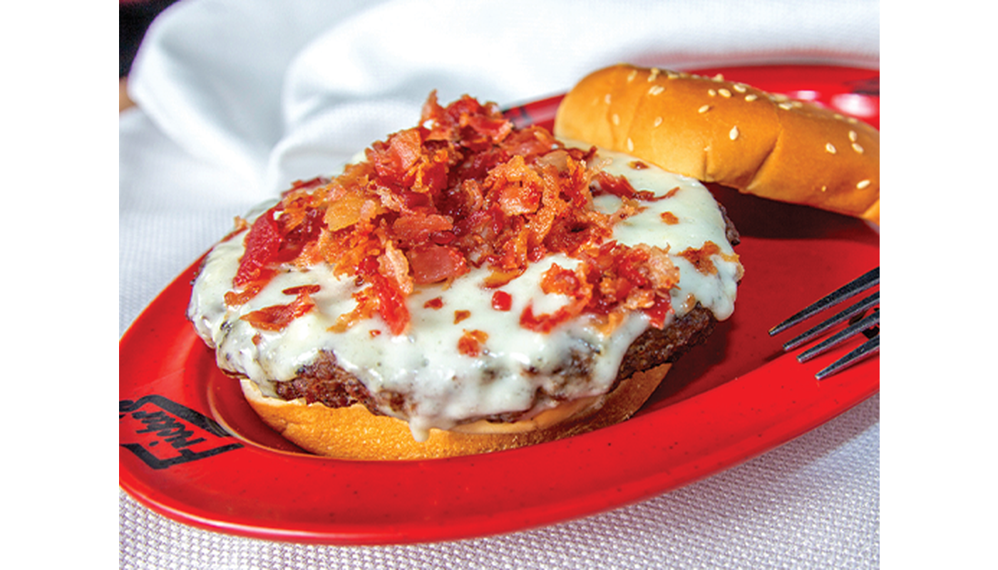 Bacon and Blue Burger