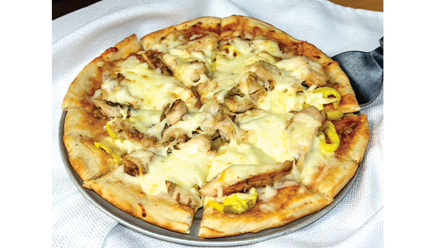 Char-Broiled Chicken Pizza