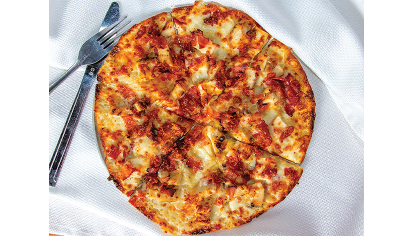 Chicken Bacon Ranch Pizza
