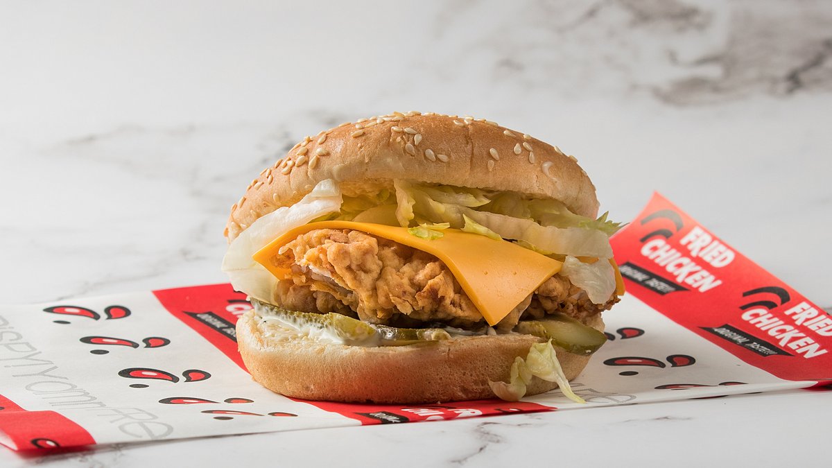 Fried Chicken Burger