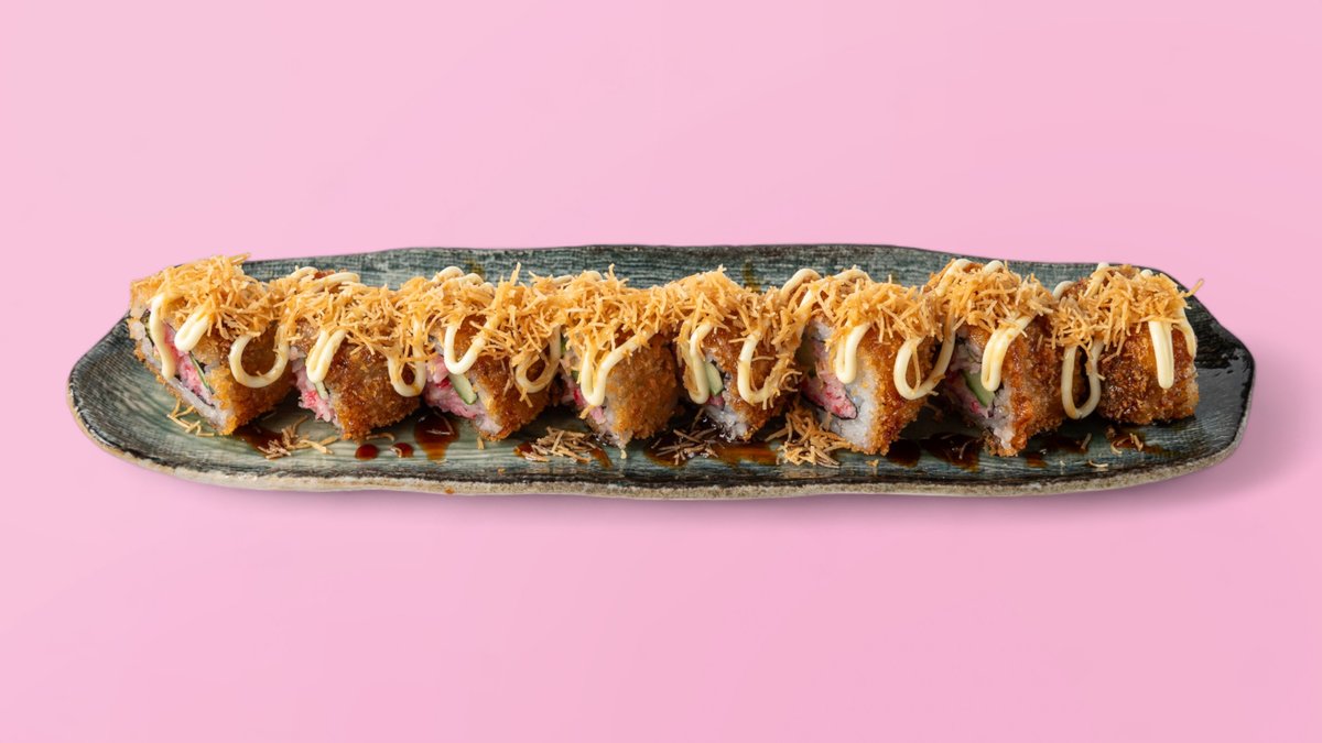 Crunch Hot Salmon Roll