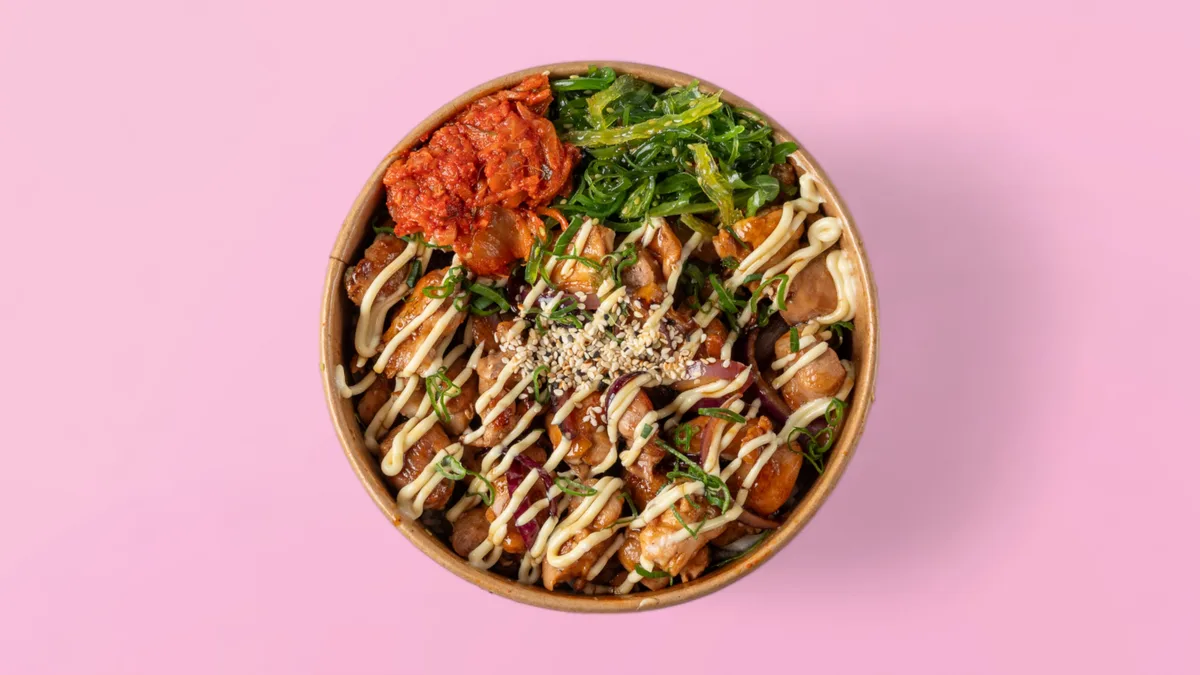 Hähnchen Teriyaki Don