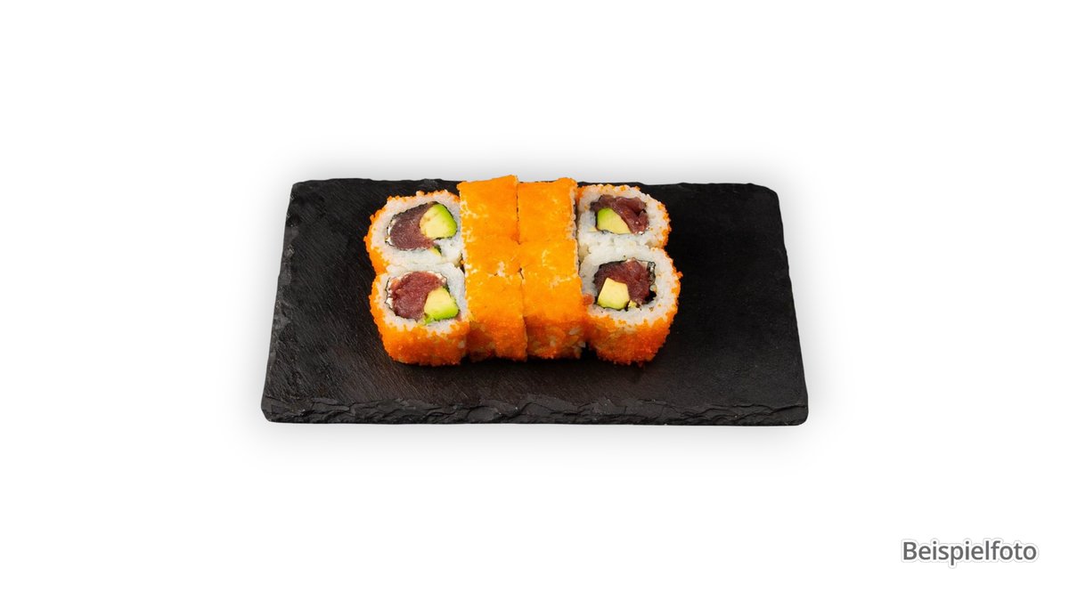 Sake Avocado Inside-Out-Roll