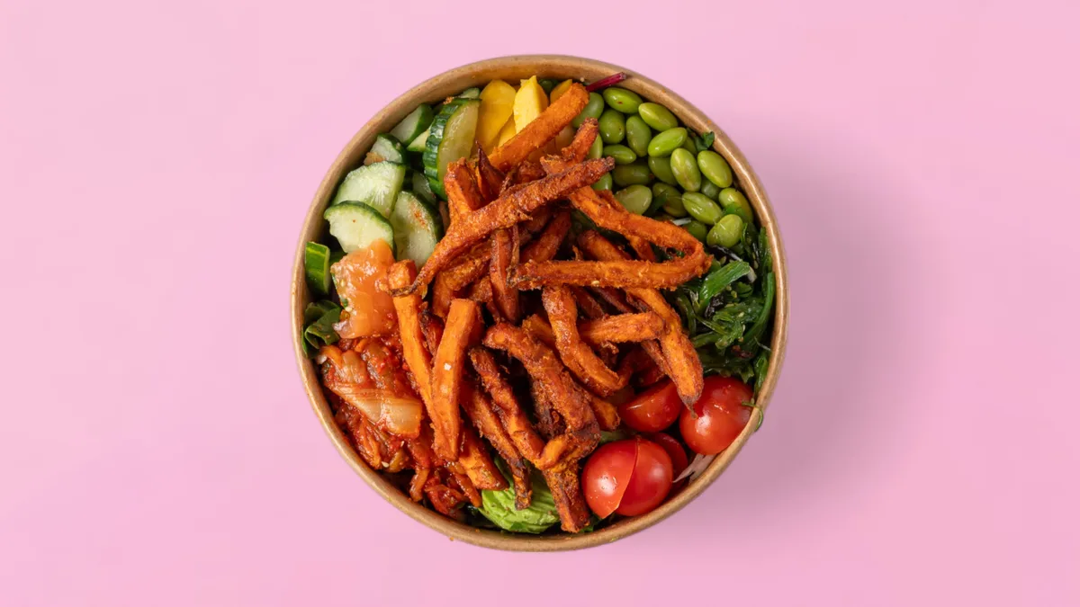 Süßkartoffel Bowl