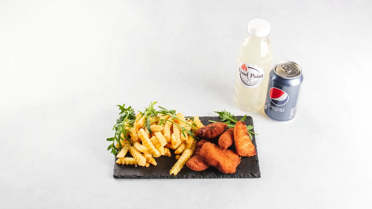 Meniu Crispy Strips (produs picant)