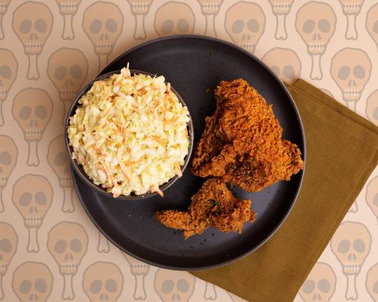 White Meat Fried Chicken Dinner