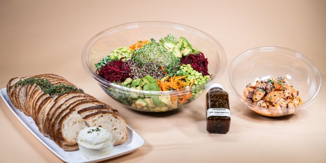 Sesame Salmon Salad