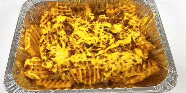 Loaded Waffle Fries Platter