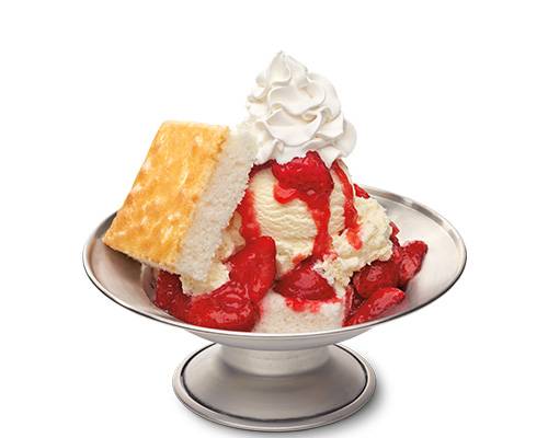 Strawberry Shortcake Sundae