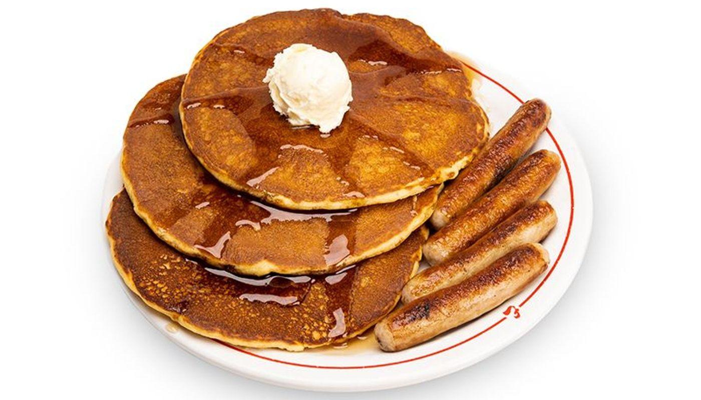 3 Pancakes and Meat