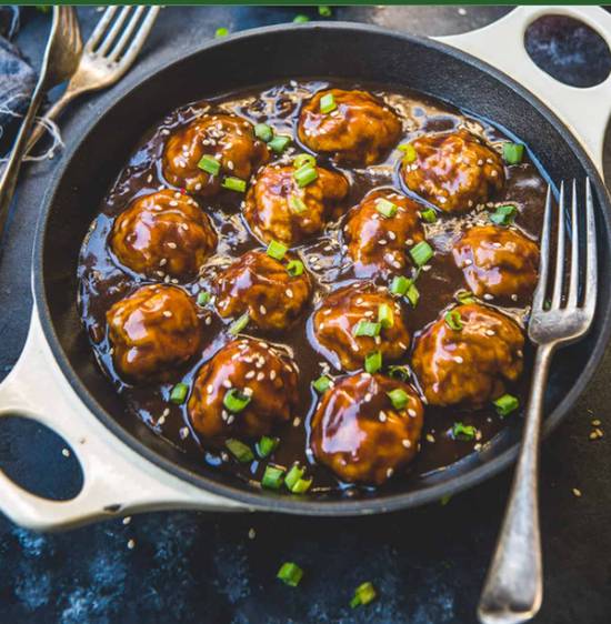 Honey Garlic Meatballs