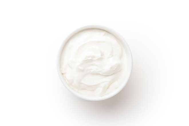 Greek Yogurt (creamy, tangy and slightly sweet)