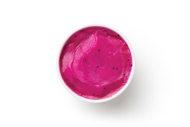 Pitaya (pitaya, banana, pineapple, almond milk)