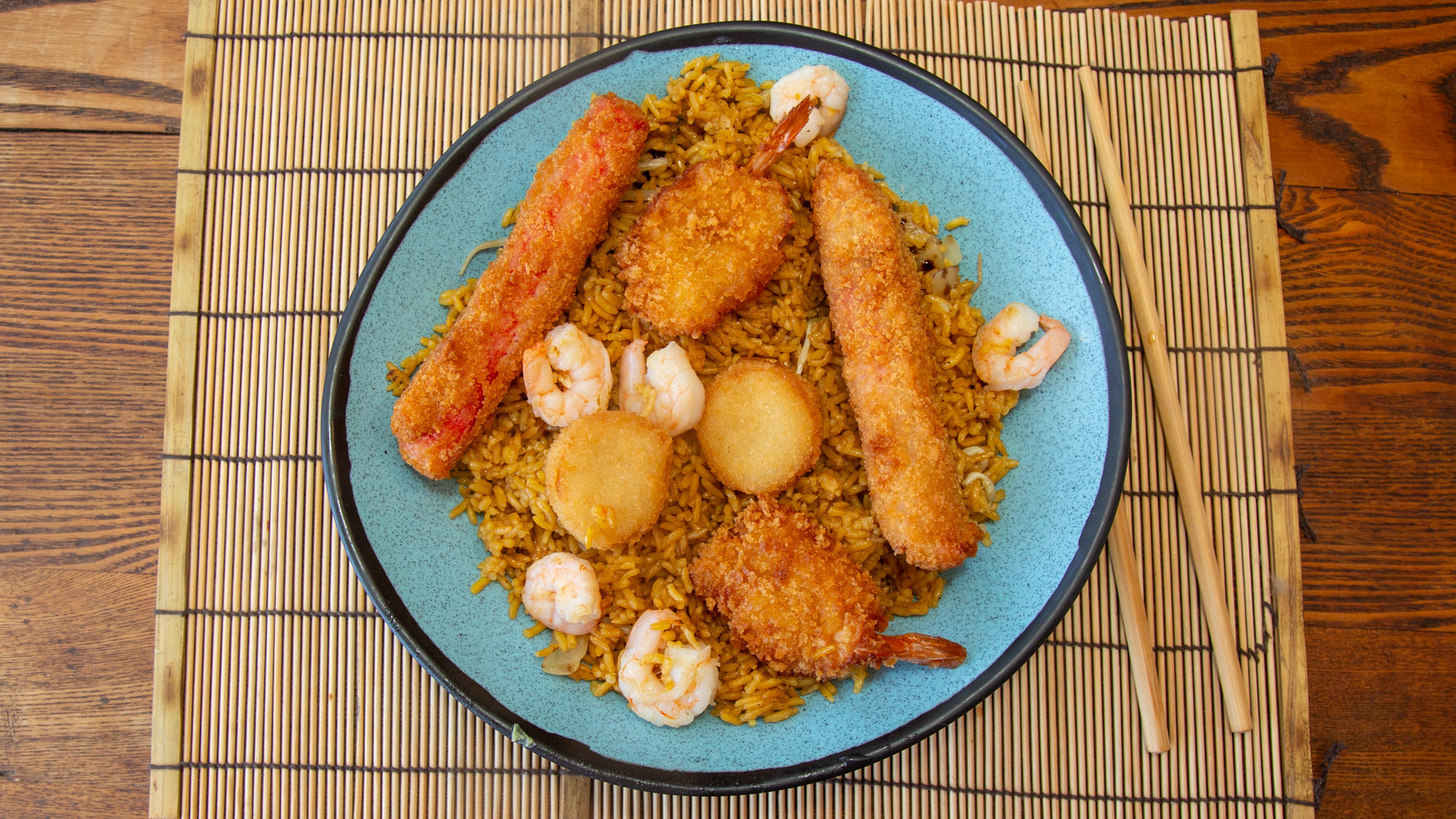 A14. Fried Seafood Combination